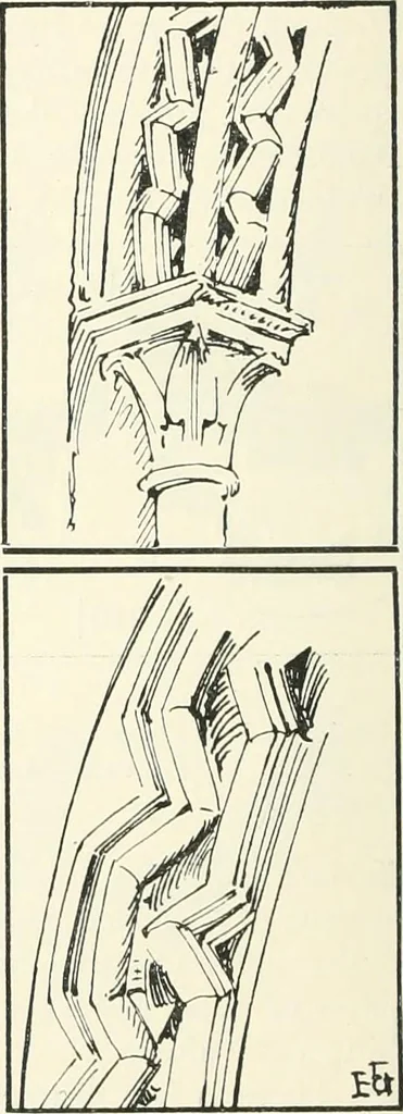 An illustration from A history of Gothic art in England, 1900, leaf 137