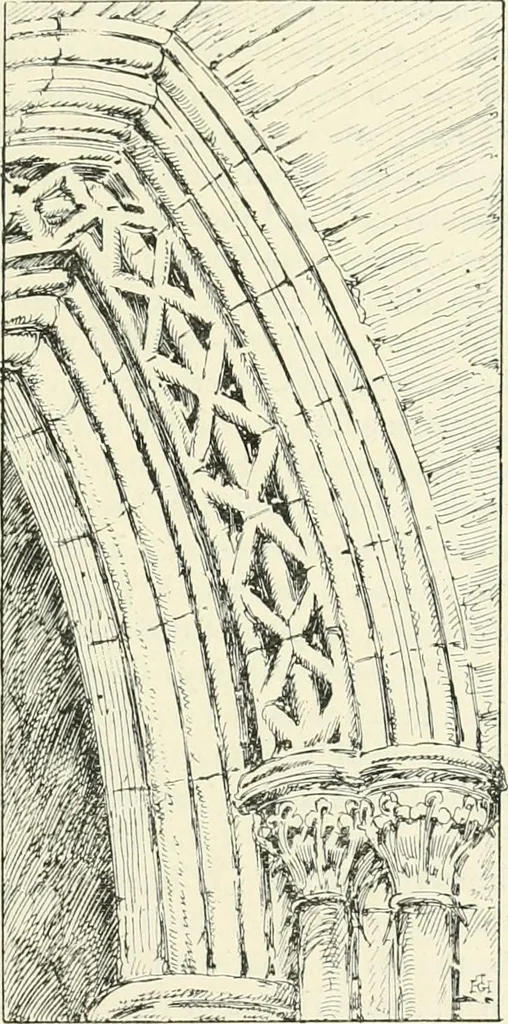 An illustration from A history of Gothic art in England, 1900, leaf 138