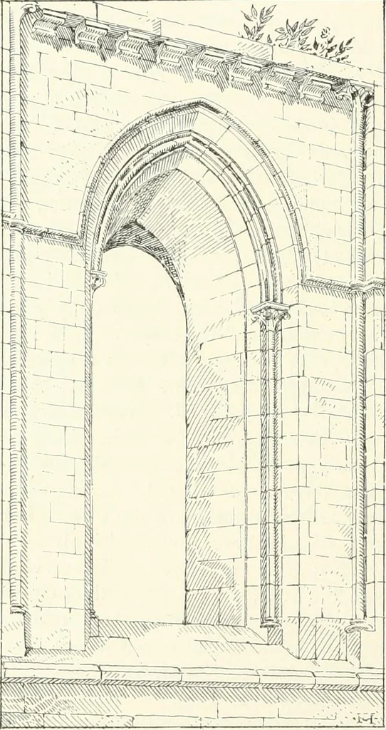 An illustration from A history of Gothic art in England, 1900, leaf 141