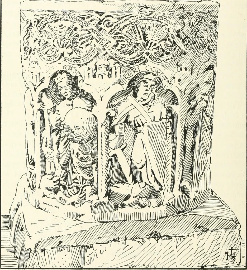 An illustration from A history of Gothic art in England, 1900, leaf 151