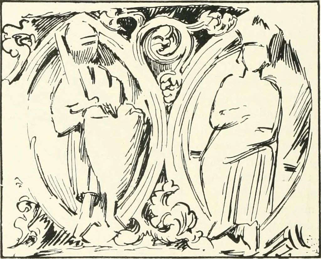 An illustration from A history of Gothic art in England, 1900, leaf 153