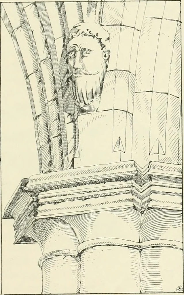 An illustration from A history of Gothic art in England, 1900, leaf 156