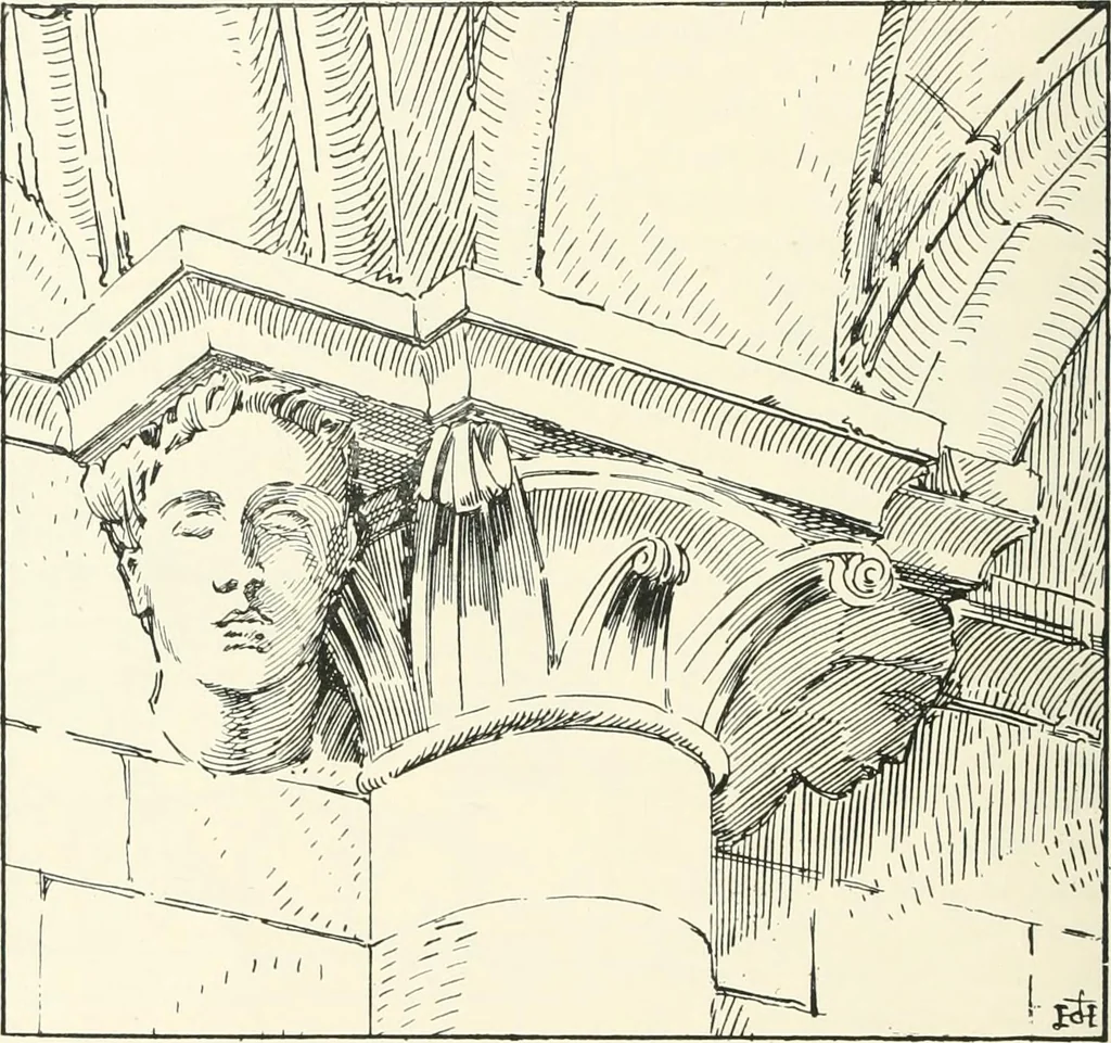 An illustration from A history of Gothic art in England, 1900, leaf 157