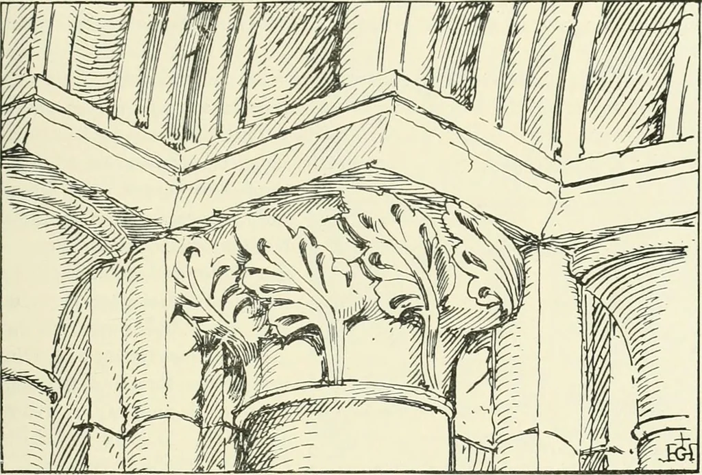 An illustration from A history of Gothic art in England, 1900, leaf 160