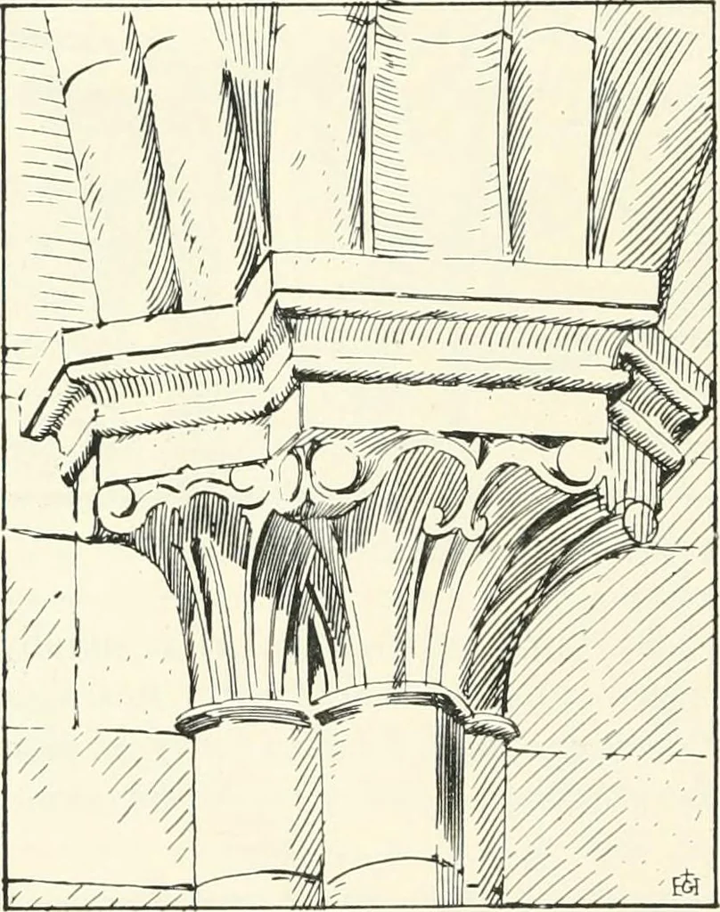 An illustration from A history of Gothic art in England, 1900, leaf 161