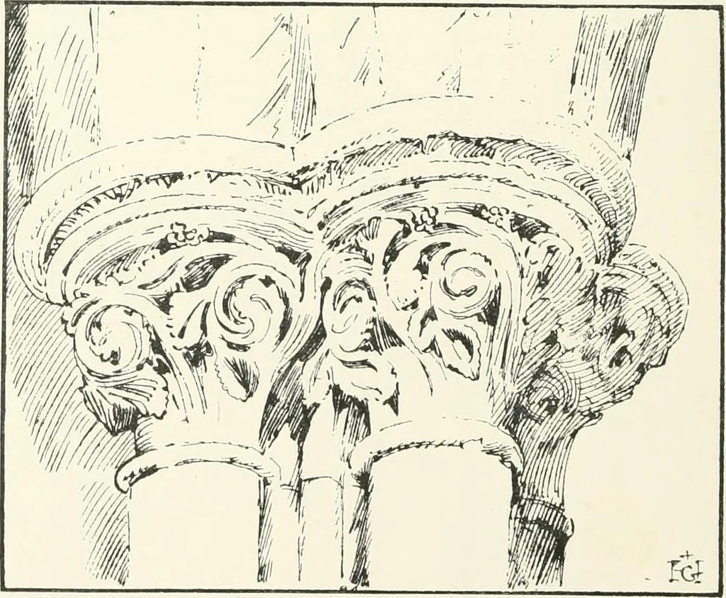 An illustration from A history of Gothic art in England, 1900, leaf 165