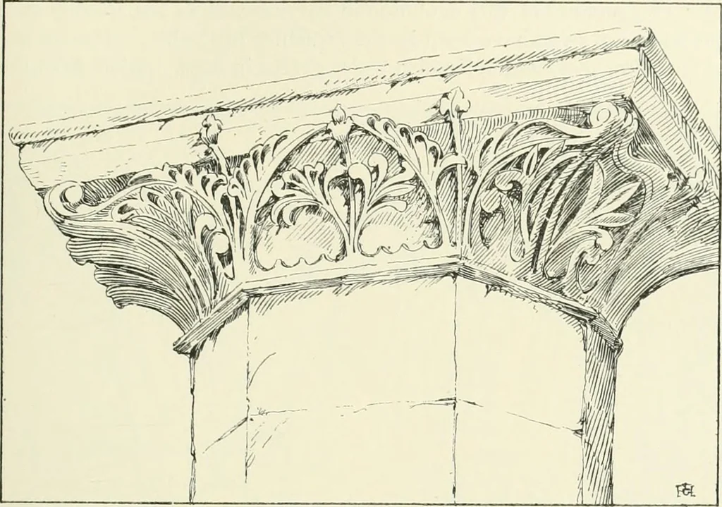 An illustration from A history of Gothic art in England, 1900, leaf 168