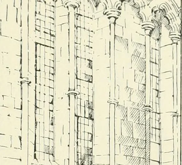 An illustration from A history of Gothic art in England, 1900, leaf 190