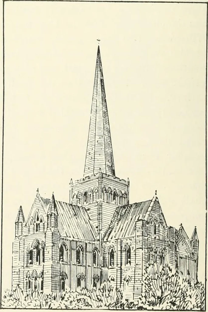 An illustration from A history of Gothic art in England, 1900, leaf 191