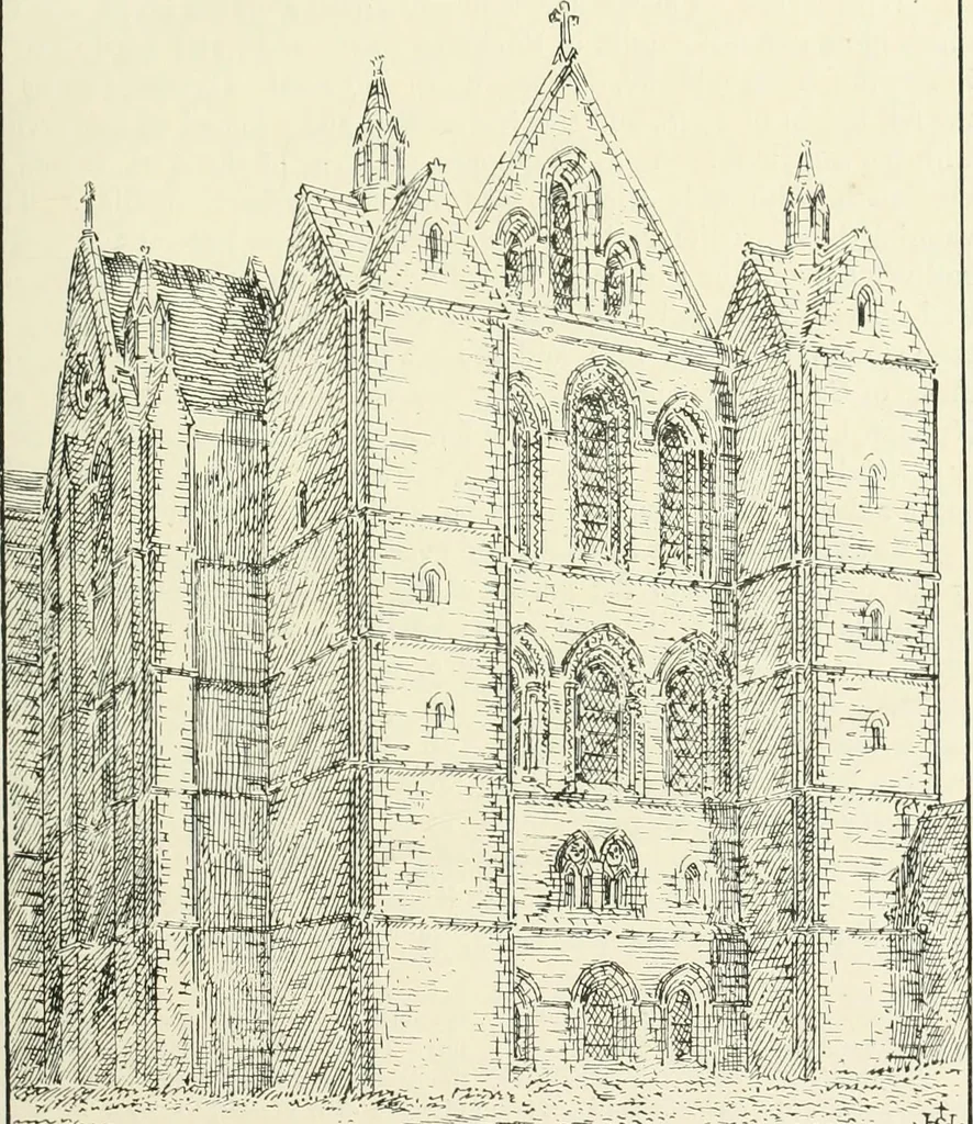 An illustration from A history of Gothic art in England, 1900, leaf 192