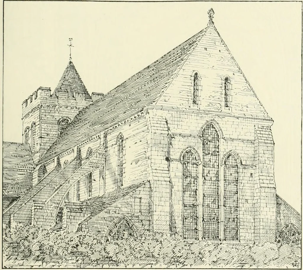 An illustration from A history of Gothic art in England, 1900, leaf 198