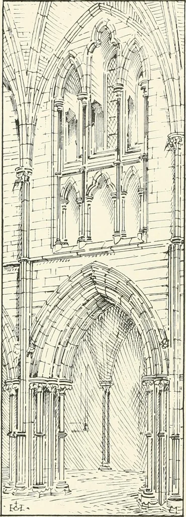 An illustration from A history of Gothic art in England, 1900, leaf 203