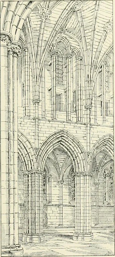 An illustration from A history of Gothic art in England, 1900, leaf 204