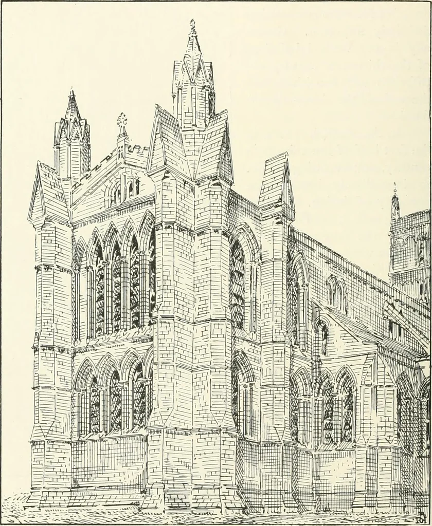 An illustration from A history of Gothic art in England, 1900, leaf 205