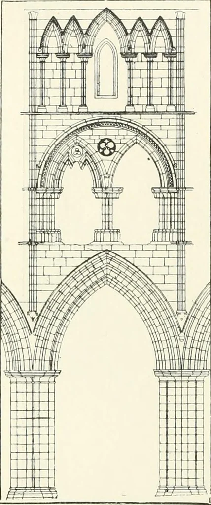 An illustration from A history of Gothic art in England, 1900, leaf 207