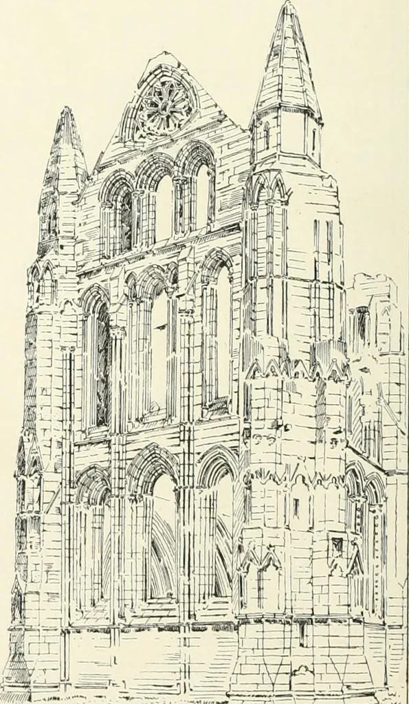 An illustration from A history of Gothic art in England, 1900, leaf 207