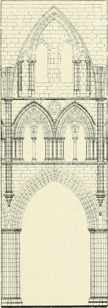 An illustration from A history of Gothic art in England, 1900, leaf 208