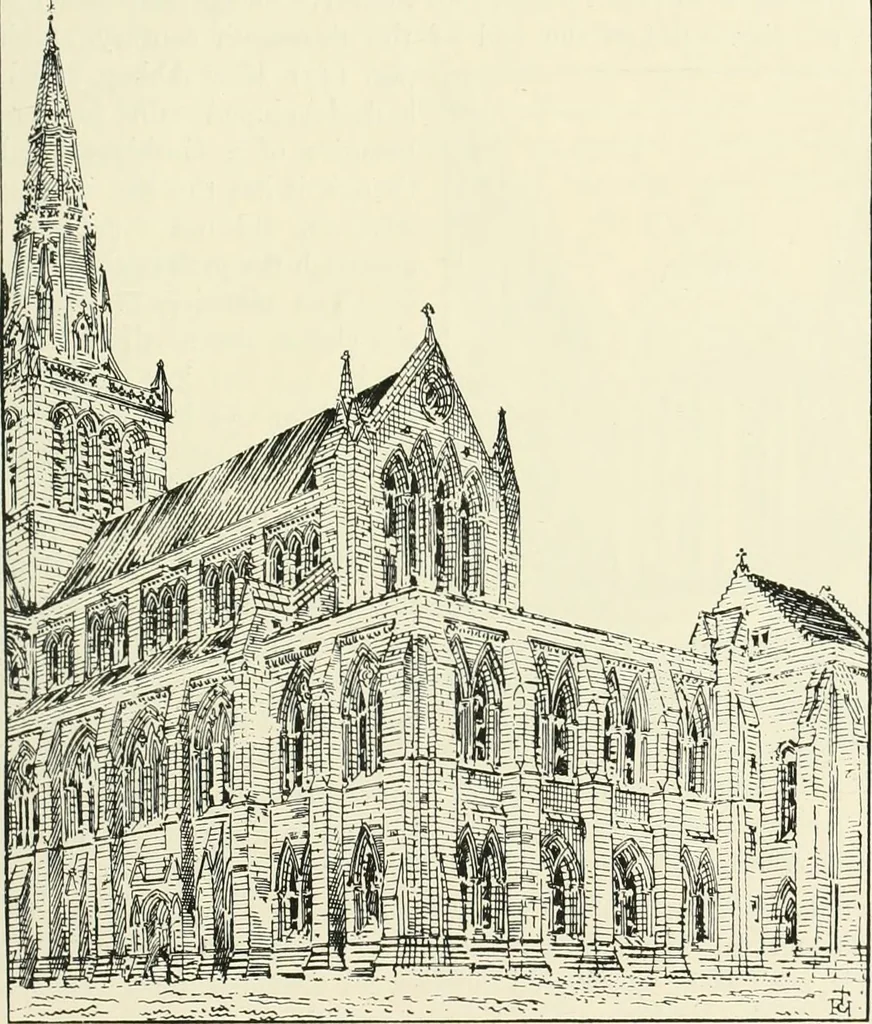 An illustration from A history of Gothic art in England, 1900, leaf 210