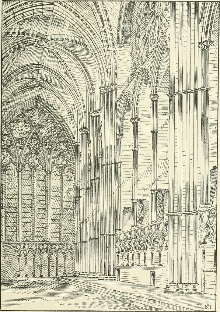 An illustration from A history of Gothic art in England, 1900, leaf 214