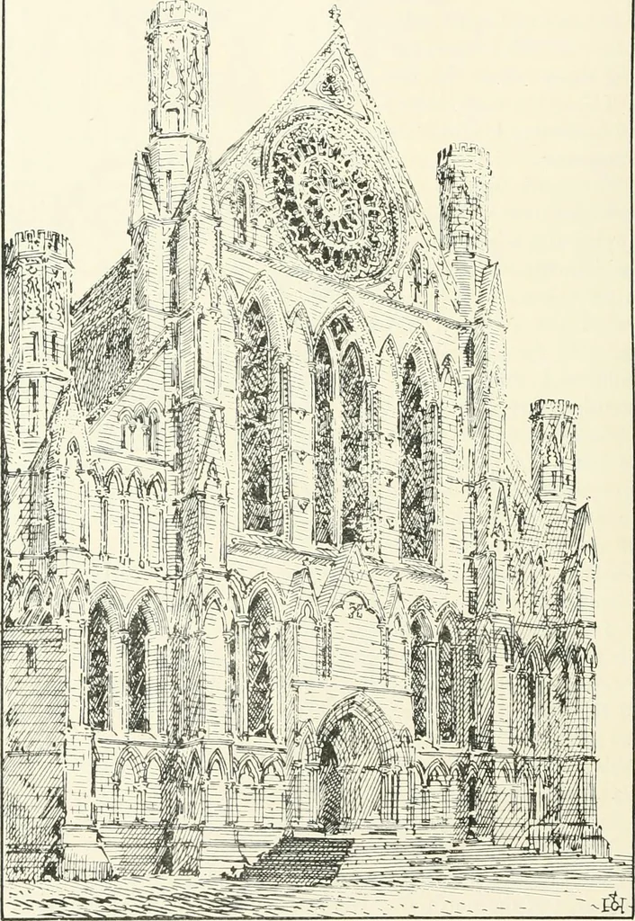 An illustration from A history of Gothic art in England, 1900, leaf 217