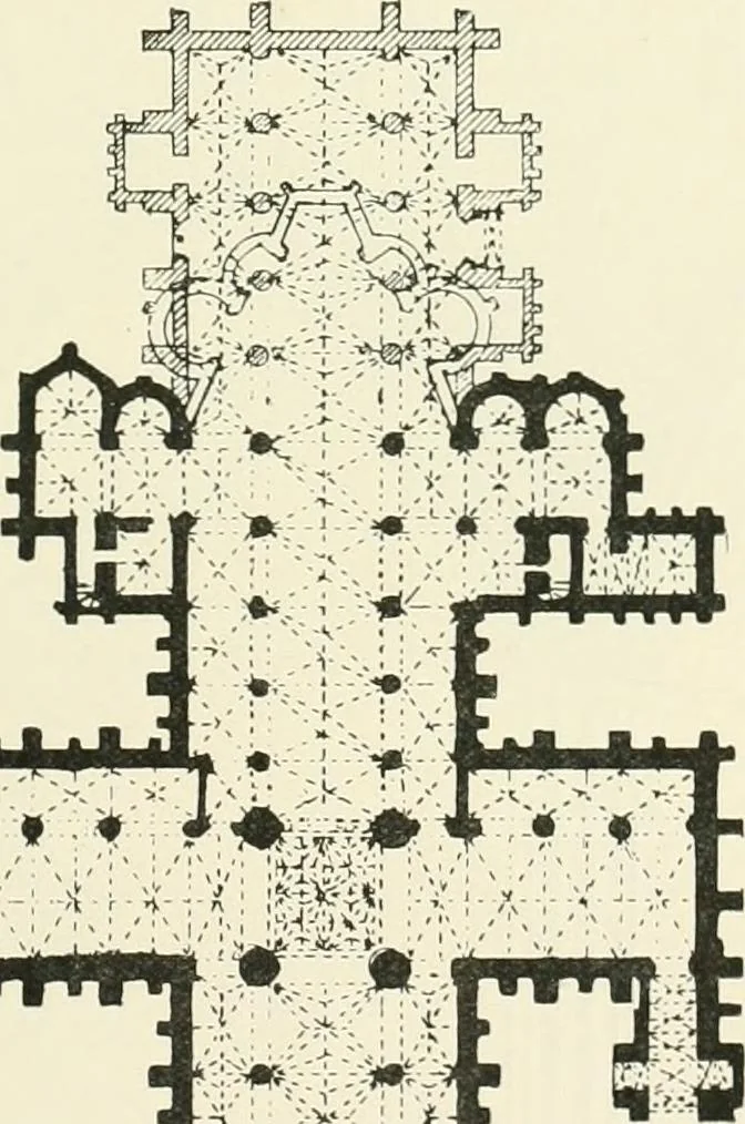 An illustration from A history of Gothic art in England, 1900, leaf 224