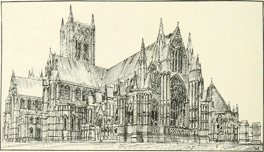 An illustration from A history of Gothic art in England, 1900, leaf 229