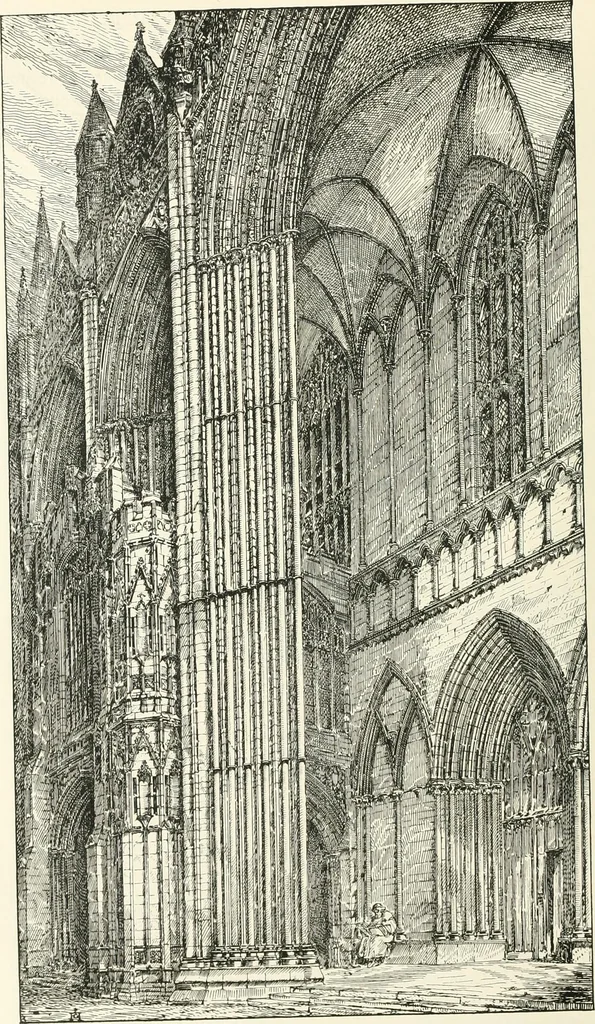 An illustration from A history of Gothic art in England, 1900, leaf 231