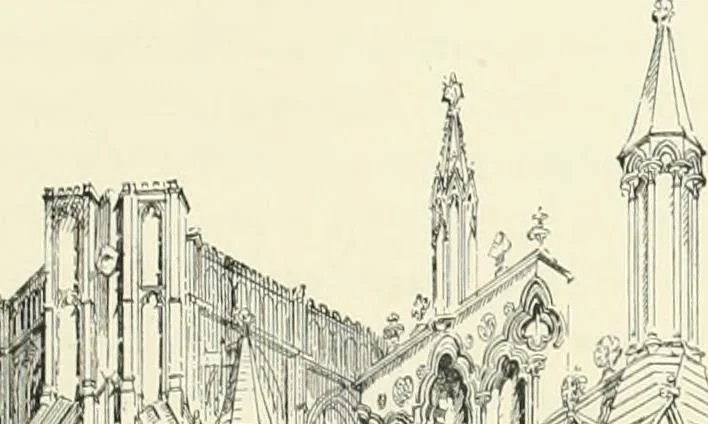 An illustration from A history of Gothic art in England, 1900, leaf 234
