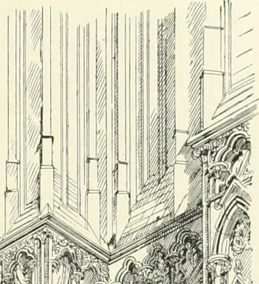An illustration from A history of Gothic art in England, 1900, leaf 234