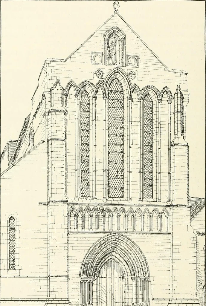 An illustration from A history of Gothic art in England, 1900, leaf 241