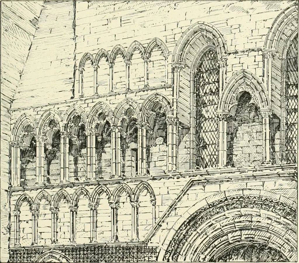 An illustration from A history of Gothic art in England, 1900, leaf 242