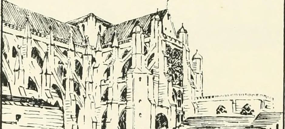 An illustration from A history of Gothic art in England, 1900, leaf 243