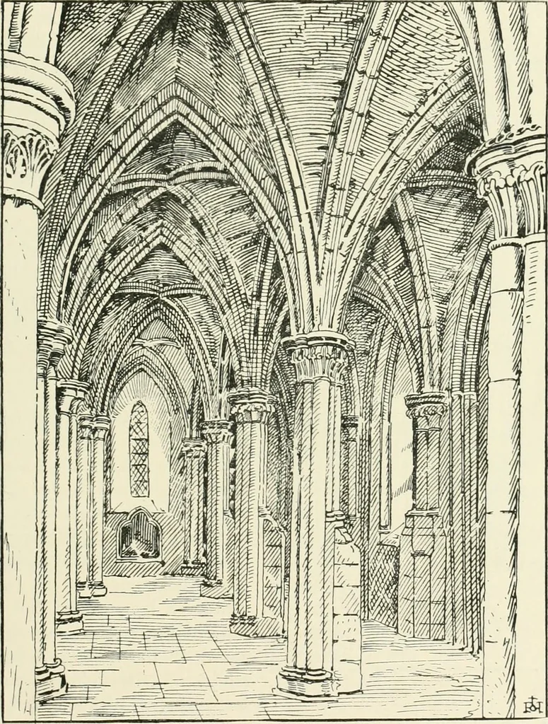 An illustration from A history of Gothic art in England, 1900, leaf 246