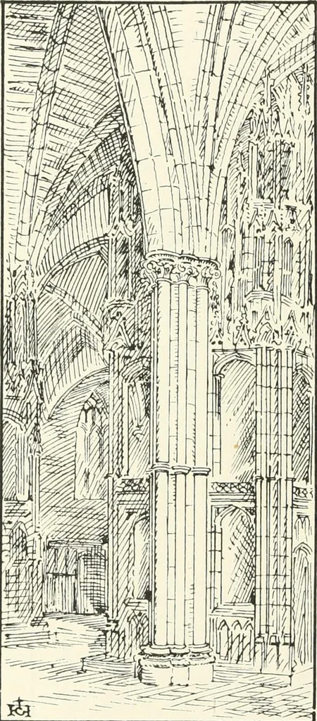 An illustration from A history of Gothic art in England, 1900, leaf 247