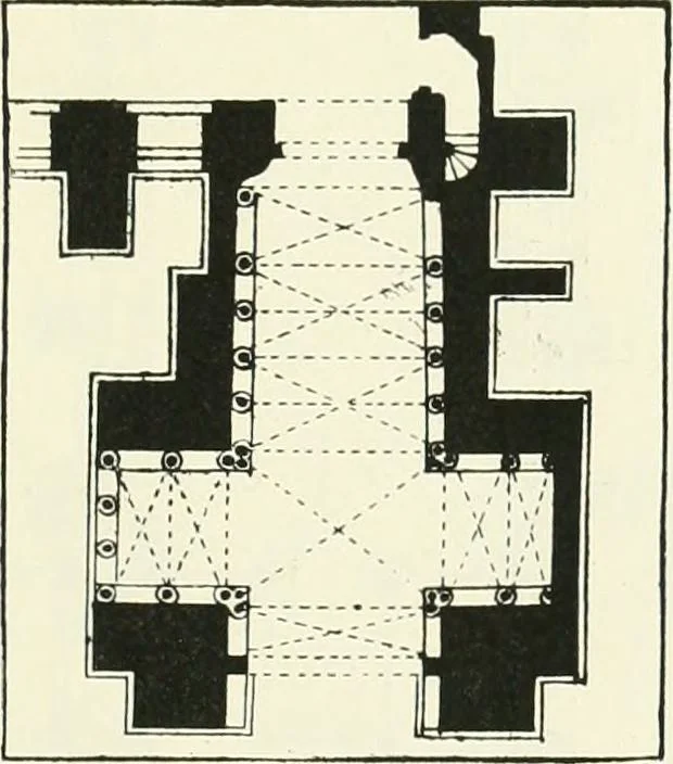 An illustration from A history of Gothic art in England, 1900, leaf 254