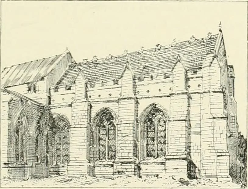 An illustration from A history of Gothic art in England, 1900, leaf 274