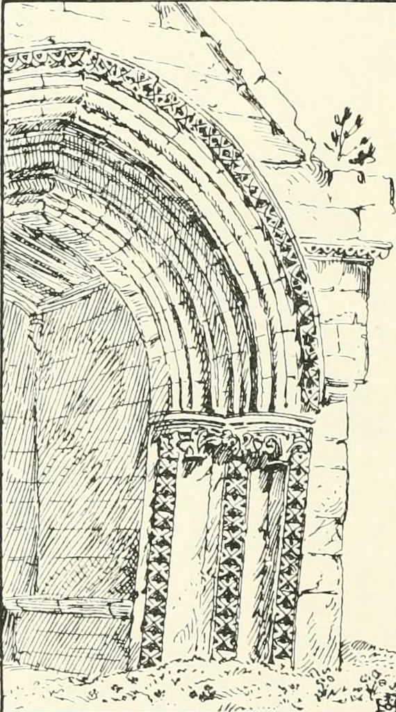 An illustration from A history of Gothic art in England, 1900, leaf 283