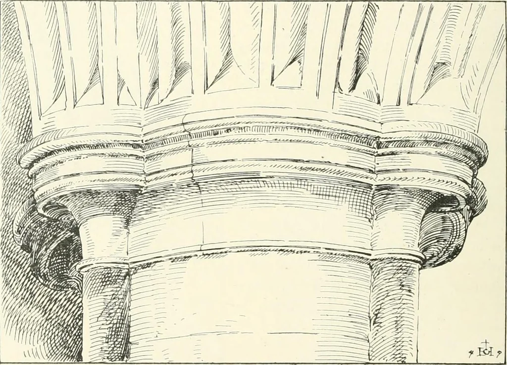 An illustration from A history of Gothic art in England, 1900, leaf 285