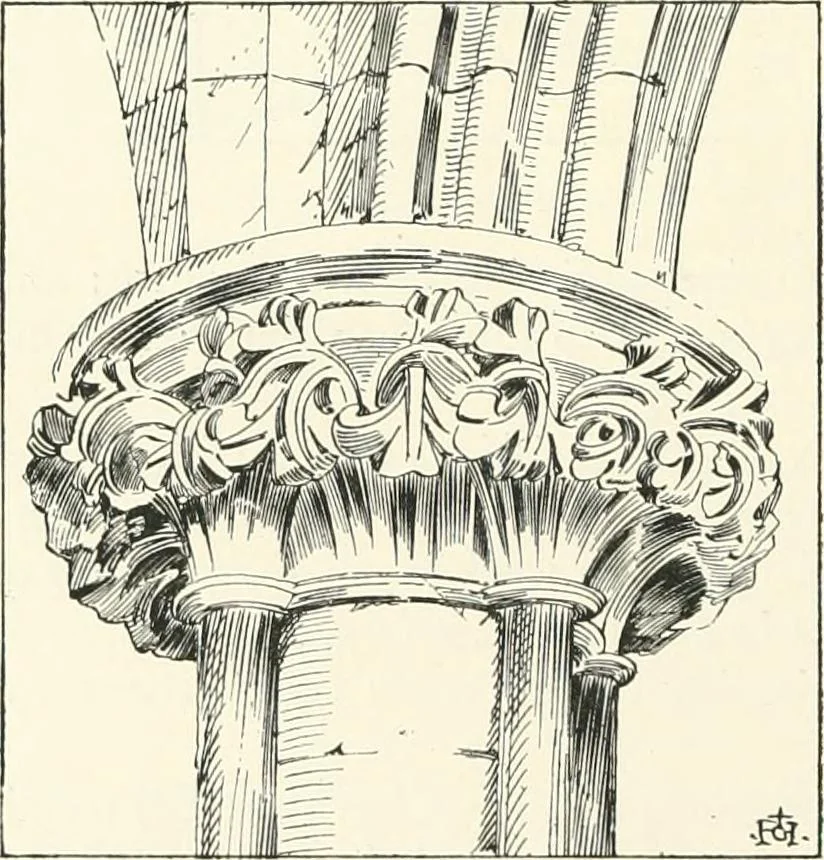 An illustration from A history of Gothic art in England, 1900, leaf 289