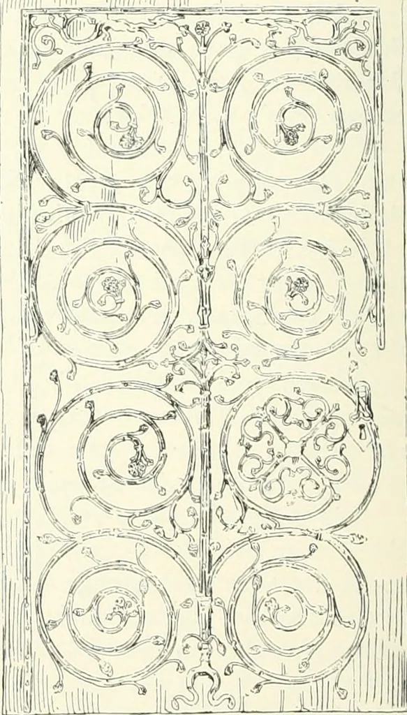 An illustration from A history of Gothic art in England, 1900, leaf 295