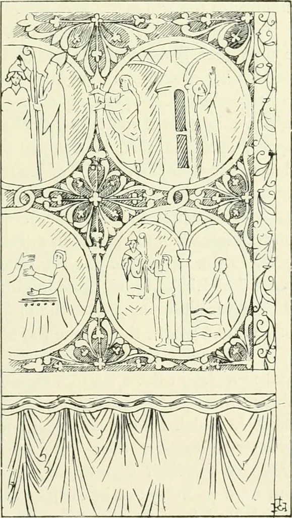 An illustration from A history of Gothic art in England, 1900, leaf 298