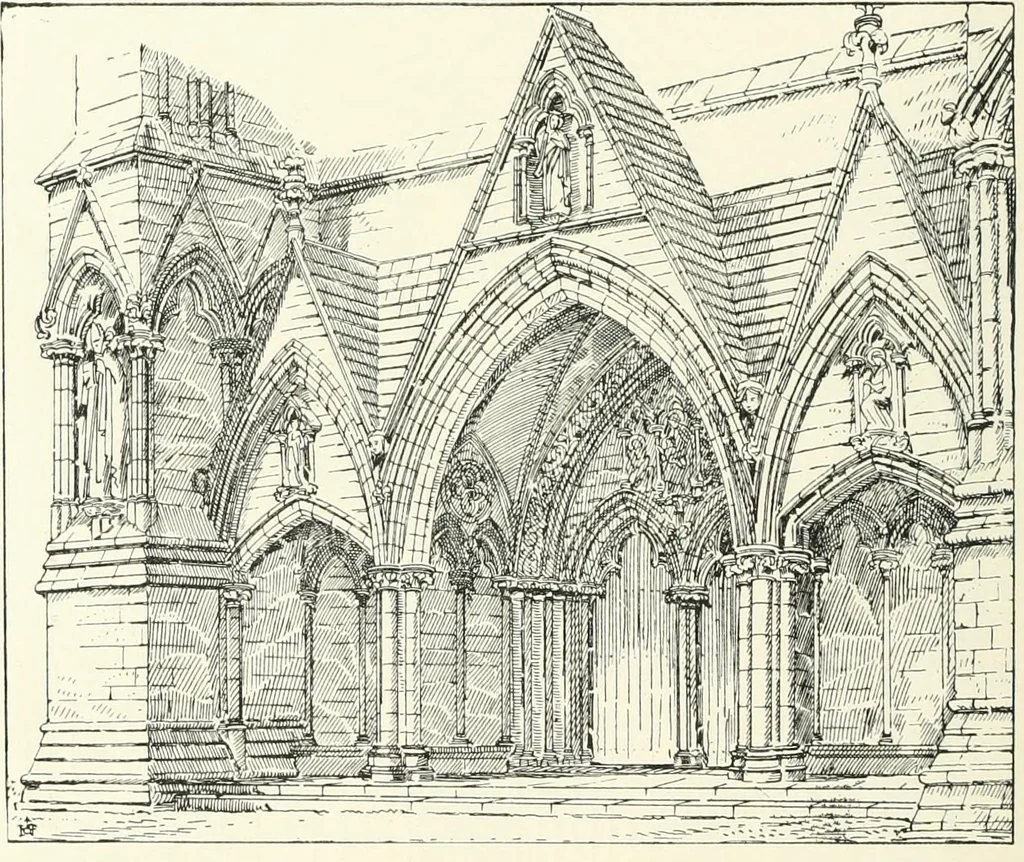An illustration from A history of Gothic art in England, 1900, leaf 301