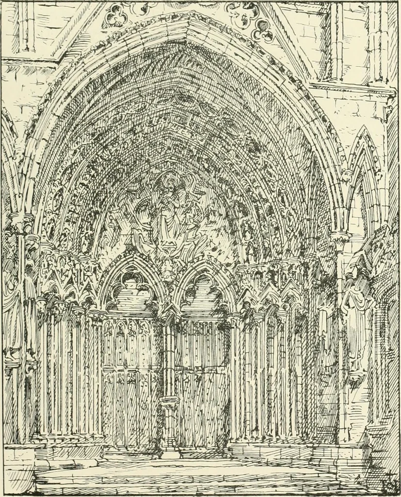 An illustration from A history of Gothic art in England, 1900, leaf 304