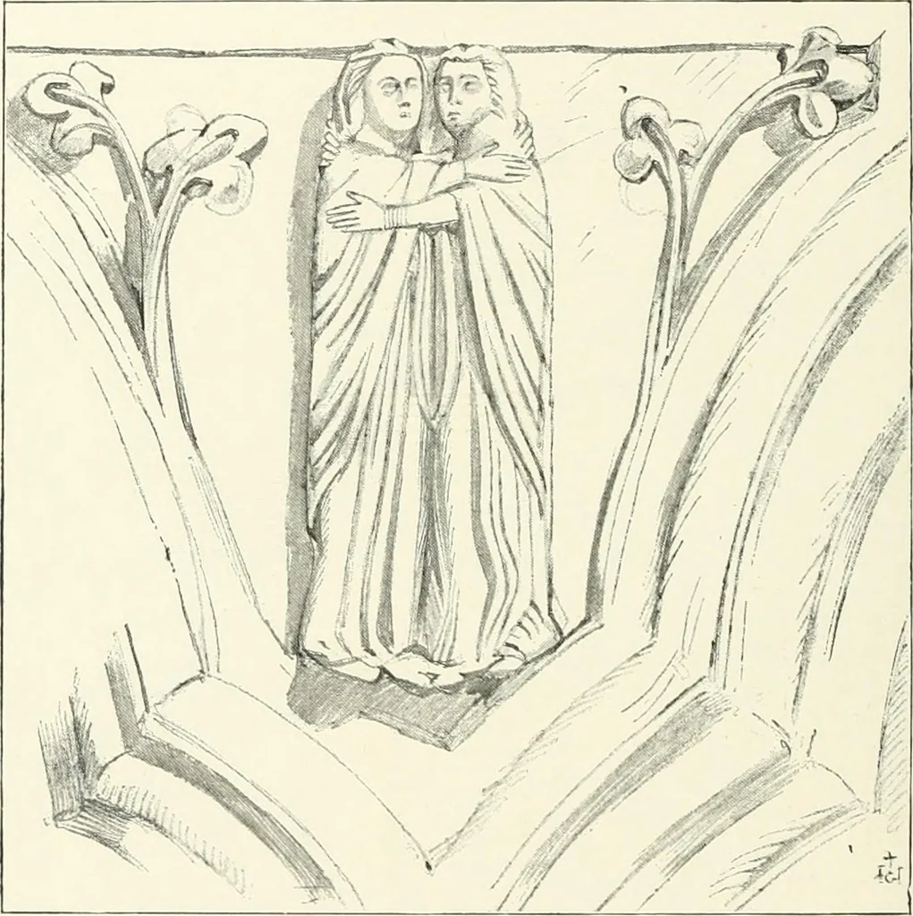 An illustration from A history of Gothic art in England, 1900, leaf 305
