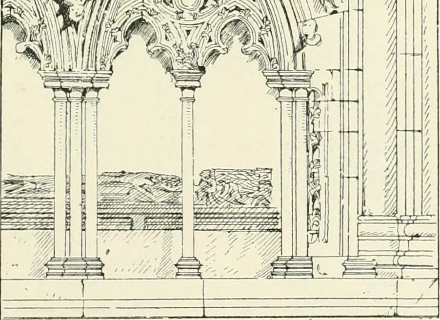 An illustration from A history of Gothic art in England, 1900, leaf 310