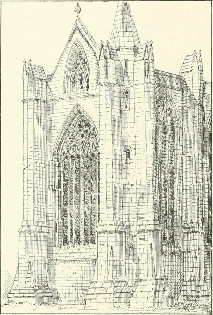 An illustration from A history of Gothic art in England, 1900, leaf 323