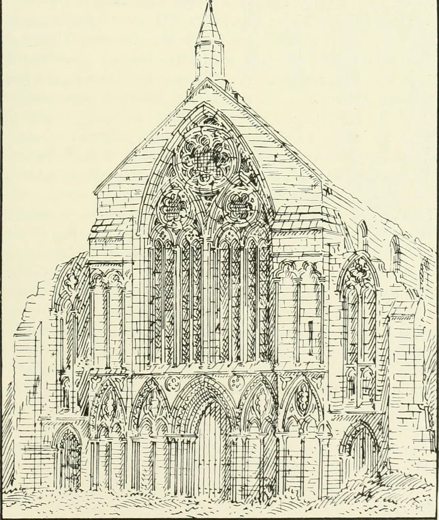 An illustration from A history of Gothic art in England, 1900, leaf 330