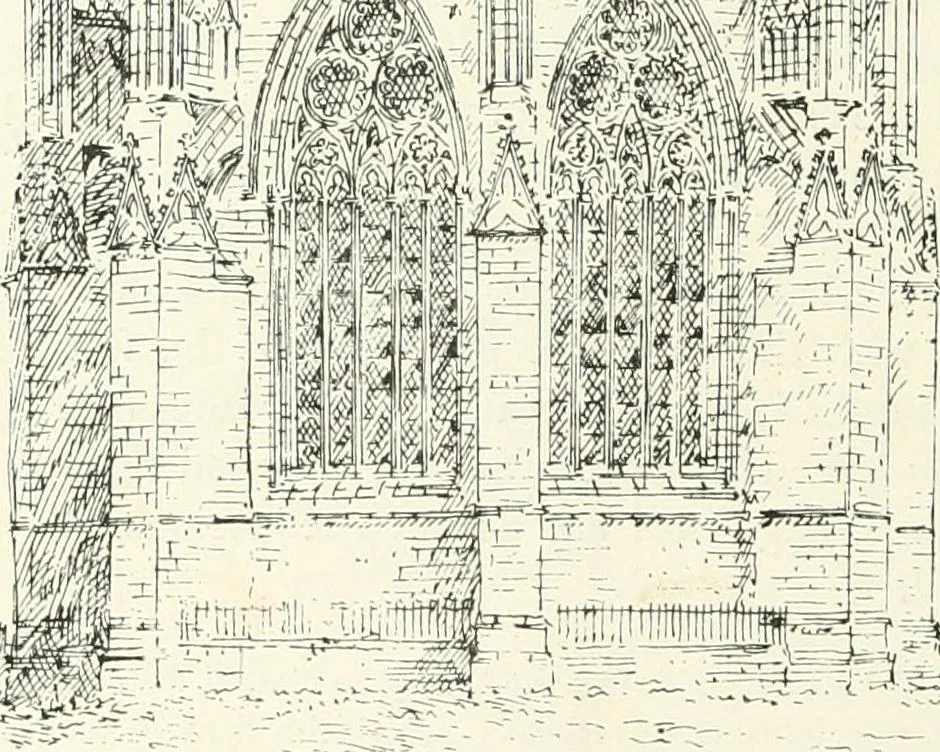 An illustration from A history of Gothic art in England, 1900, leaf 343