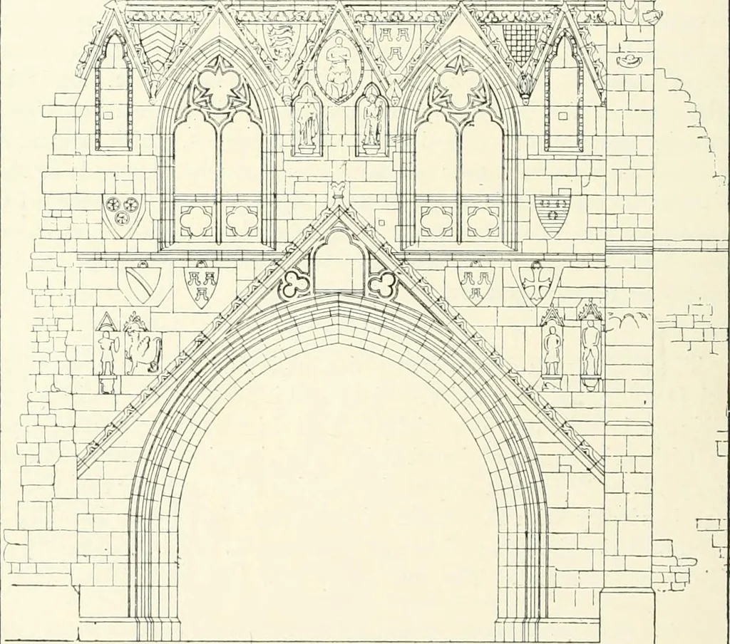 An illustration from A history of Gothic art in England, 1900, leaf 355