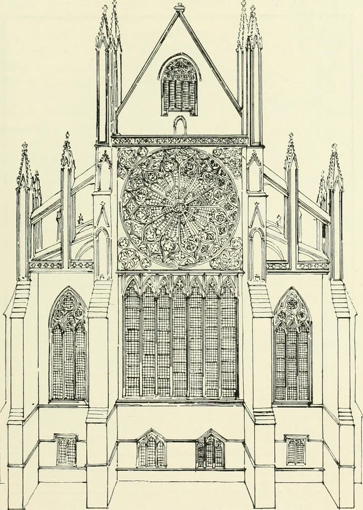 An illustration from A history of Gothic art in England, 1900, leaf 366